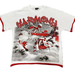 Harmony Ski‑Scene Ringer T‑Shirt