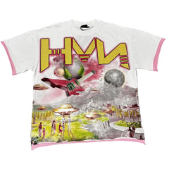 Harmony Space Rock Ringer Graphic Tee