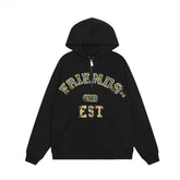 VLONE Friends Vintage Zip‑Up Hoodie