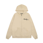 VLONE Minimal Chest Print Zip Hoodie