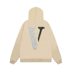 VLONE Minimal Chest Print Zip Hoodie
