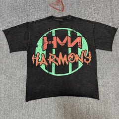 Harmony Dark Punk‑Art Print T‑Shirt