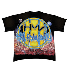 Harmony Retro Space‑Robot Print T‑Shirt