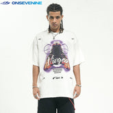 ONSEVENINE "Vivgea" Insect Graphic Tee