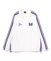 Needles Track casual sports suit jacket butterfly embroidered trousers loose versatile couple trend ins