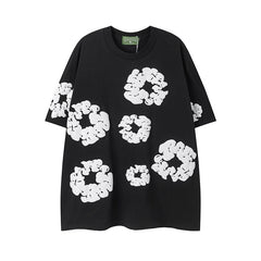 Denim Tears Cotton Wreath T-Shirt - Black