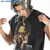 ONSEVENINE Hockey Mask Portrait Sleeveless Tee