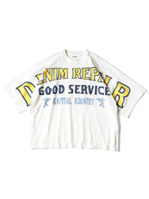 23SS KAPITAL Hirata and Hongri style five quarter sleeve three color letter printed loose round neck short sleeved T-shirt