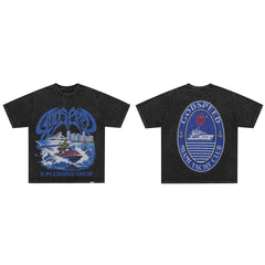 GodSpeed Miami Yacht Club Washed T-Shirt