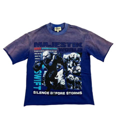 MAJESTIK Eagle Football Graphic Tee