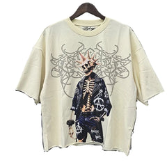 BKYS Punk Skeleton Graphic Tee