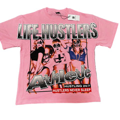 Life Hustlers Athletic Graphic Tee