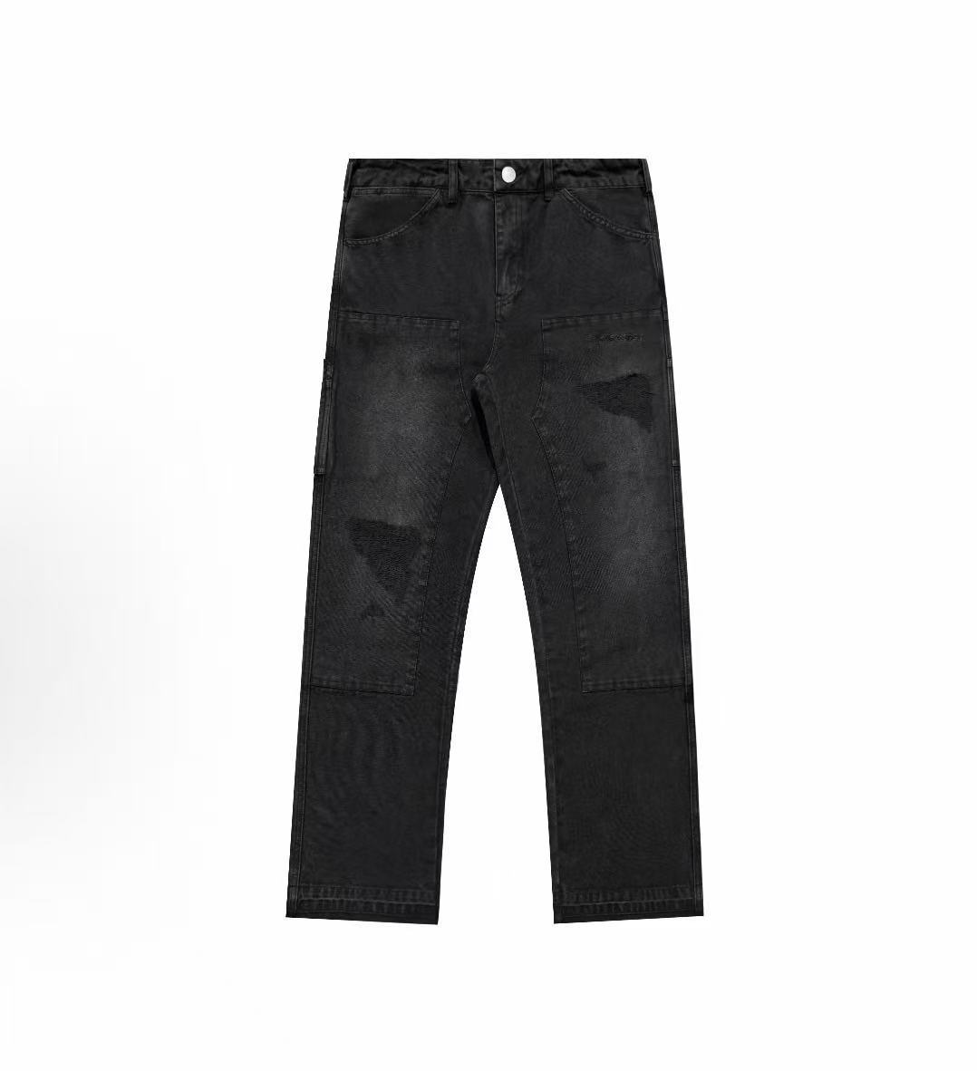 False Perception Black Carpenter Jeans
