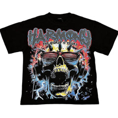 Harmony Lightning Skull Graphic Tee