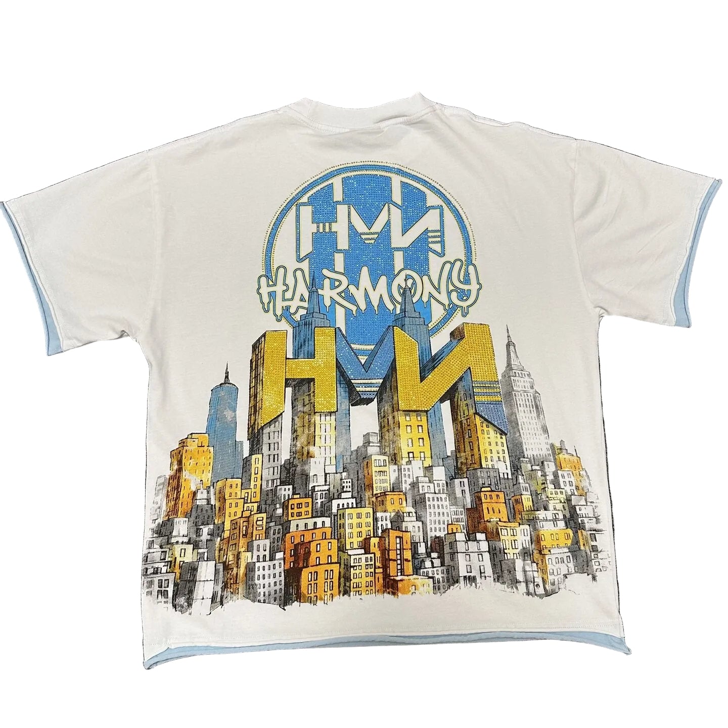 Harmony New York City Ringer Graphic Tee