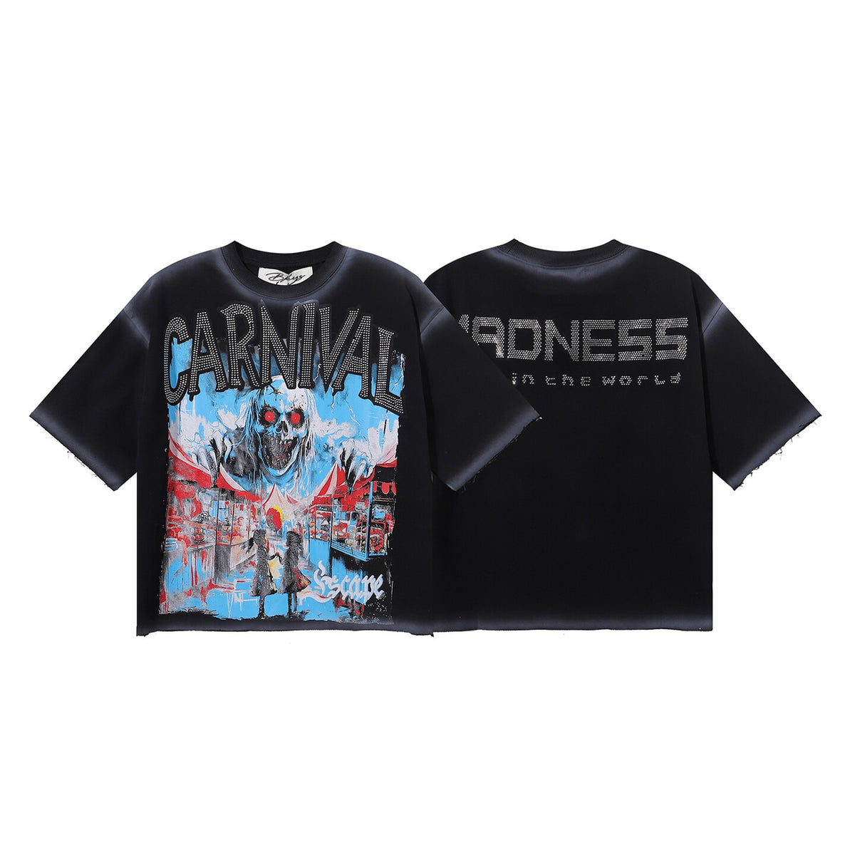 BKYS Madness Rhinestone T‑Shirt