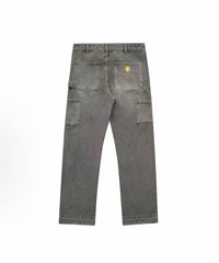 False Perception Faded Grey Carpenter Pants