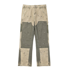 GALLERY DEPT Patchwork Paint‑Splatter Pants