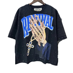 BKYS Skeleton Praying Hands T‑Shirt