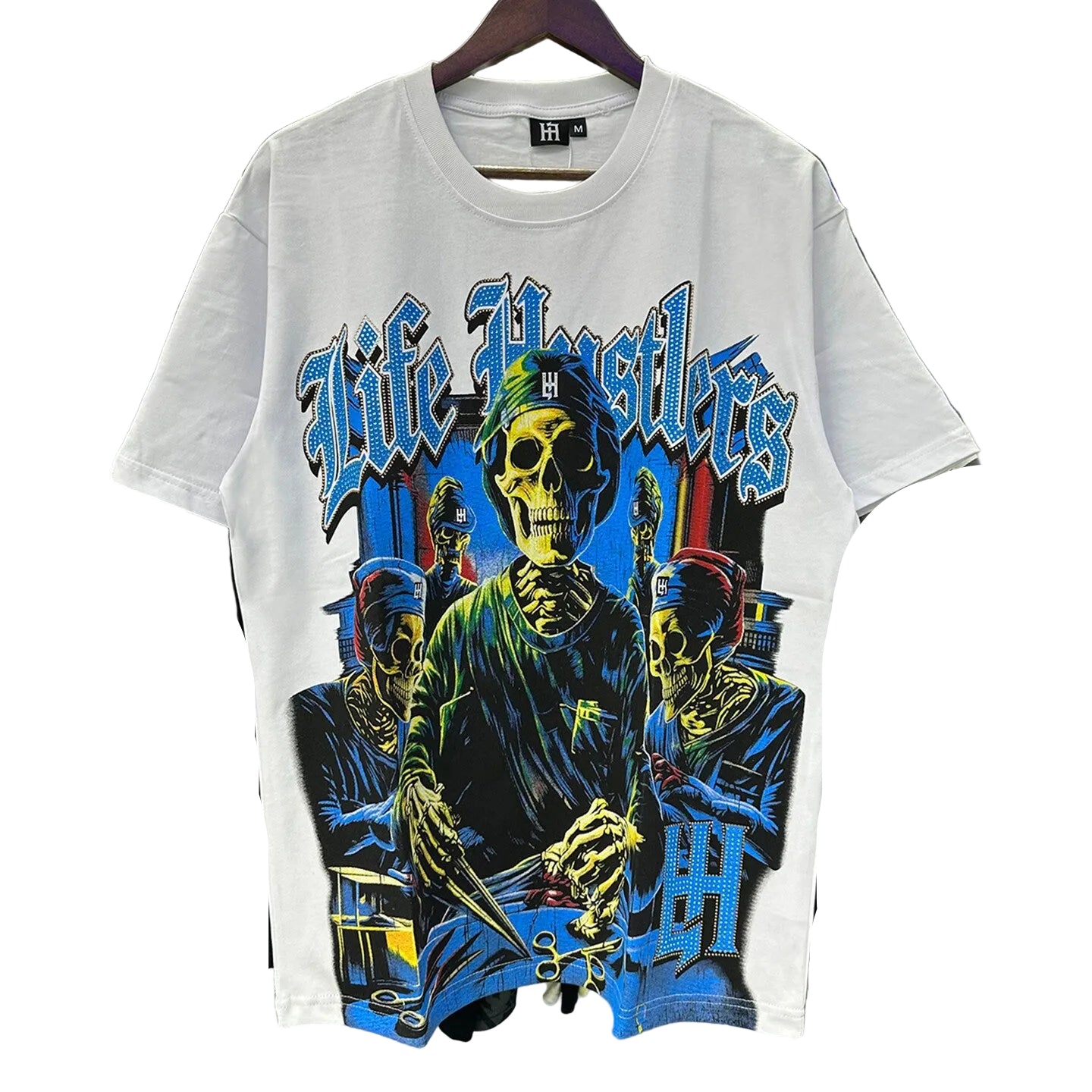 Life Hustlers Skeleton Crew Graphic Tee