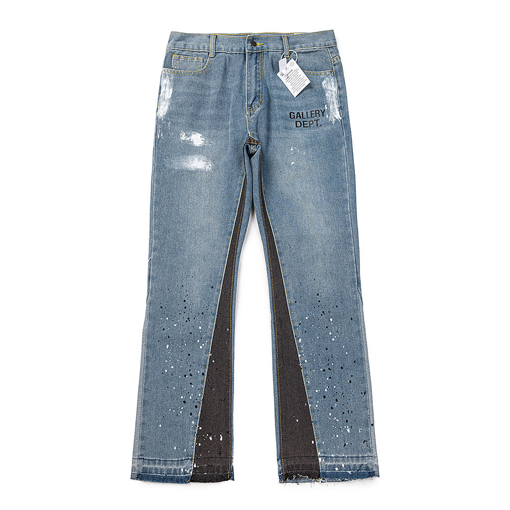 GALLERY DEPT Paint‑Splatter Flare Jeans