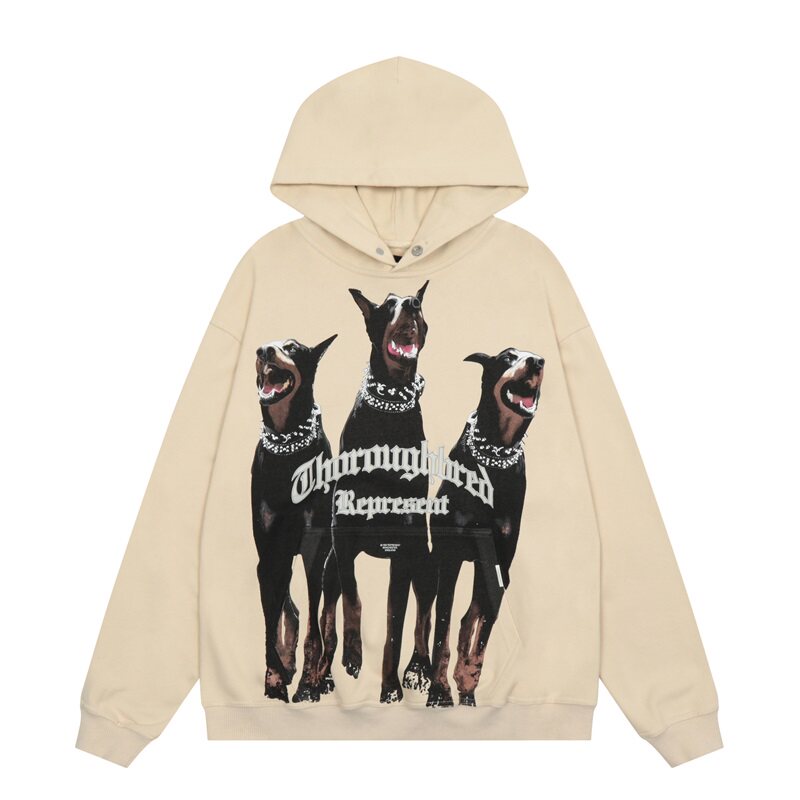 Represent Doberman Graphic Hoodie