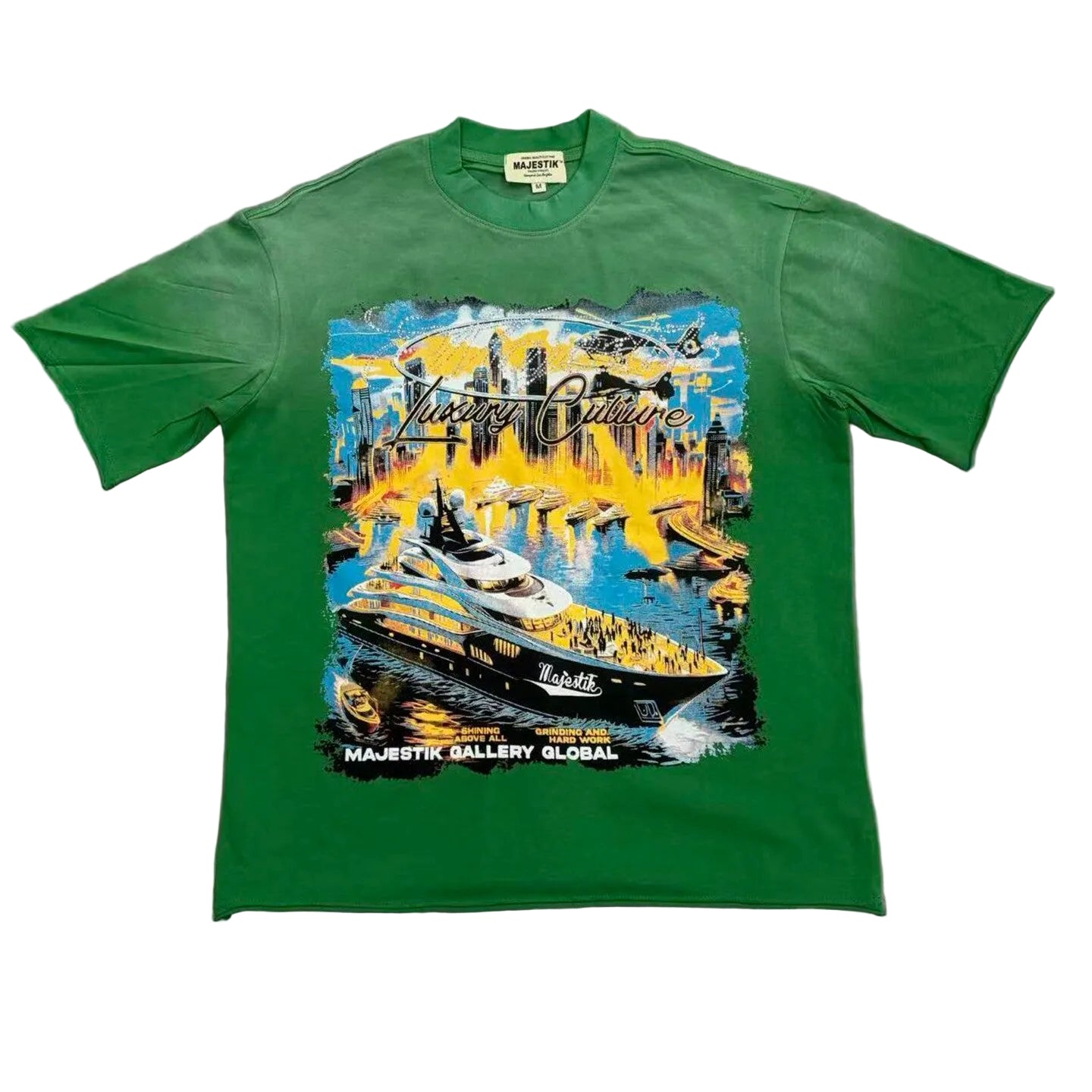 MAJESTIK Luxury Yacht Graphic Tee