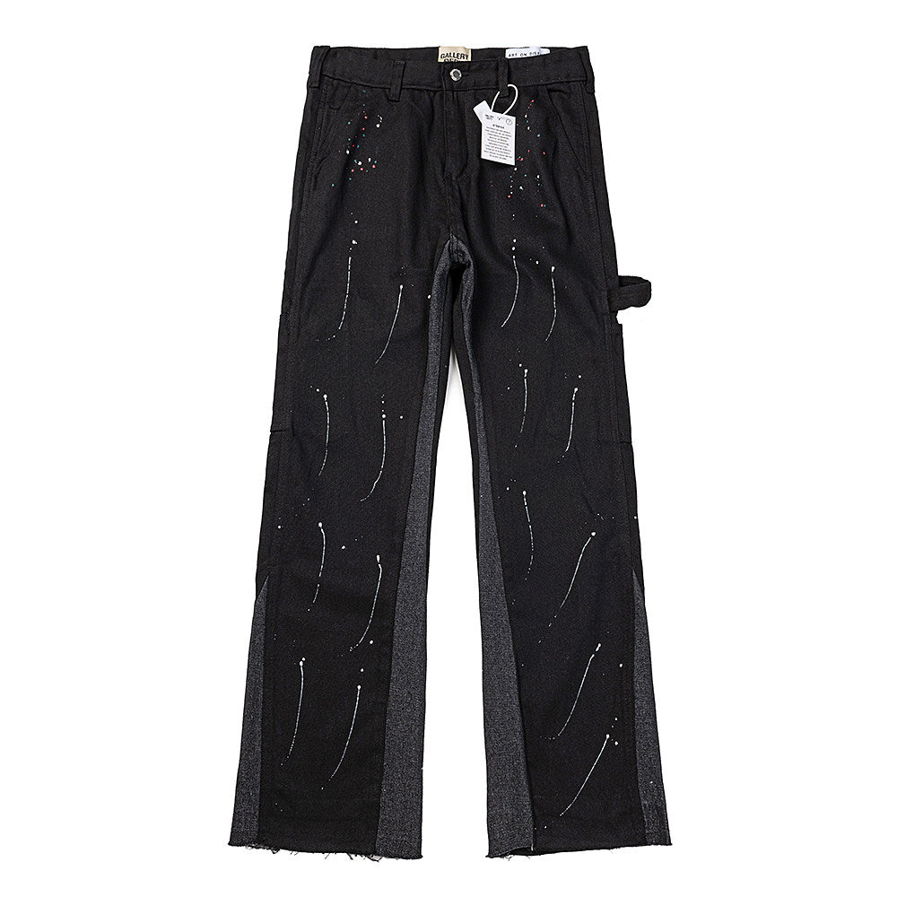 GALLERY DEPT Paint‑Stroke Flare Carpenter Pants