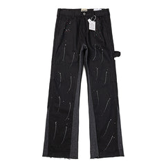 GALLERY DEPT Paint‑Stroke Flare Carpenter Pants