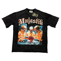 MAJESTIK Brain Culture Graphic Tee