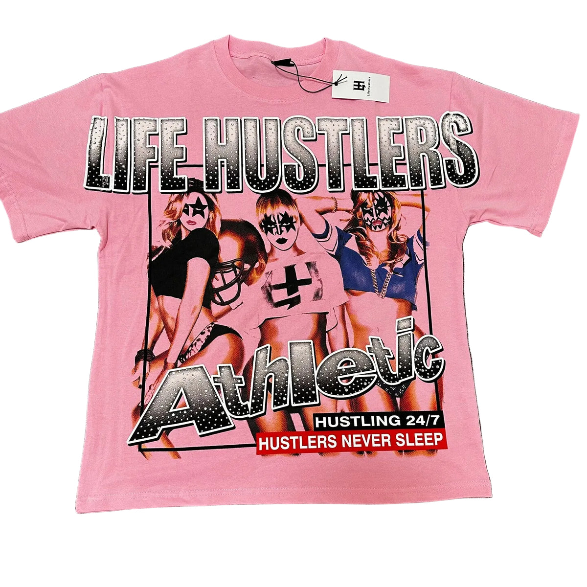 Life Hustlers Athletic Graphic Tee
