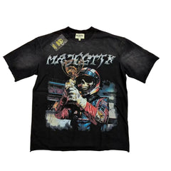 MAJESTIK Skull Racer Champion Graphic Tee
