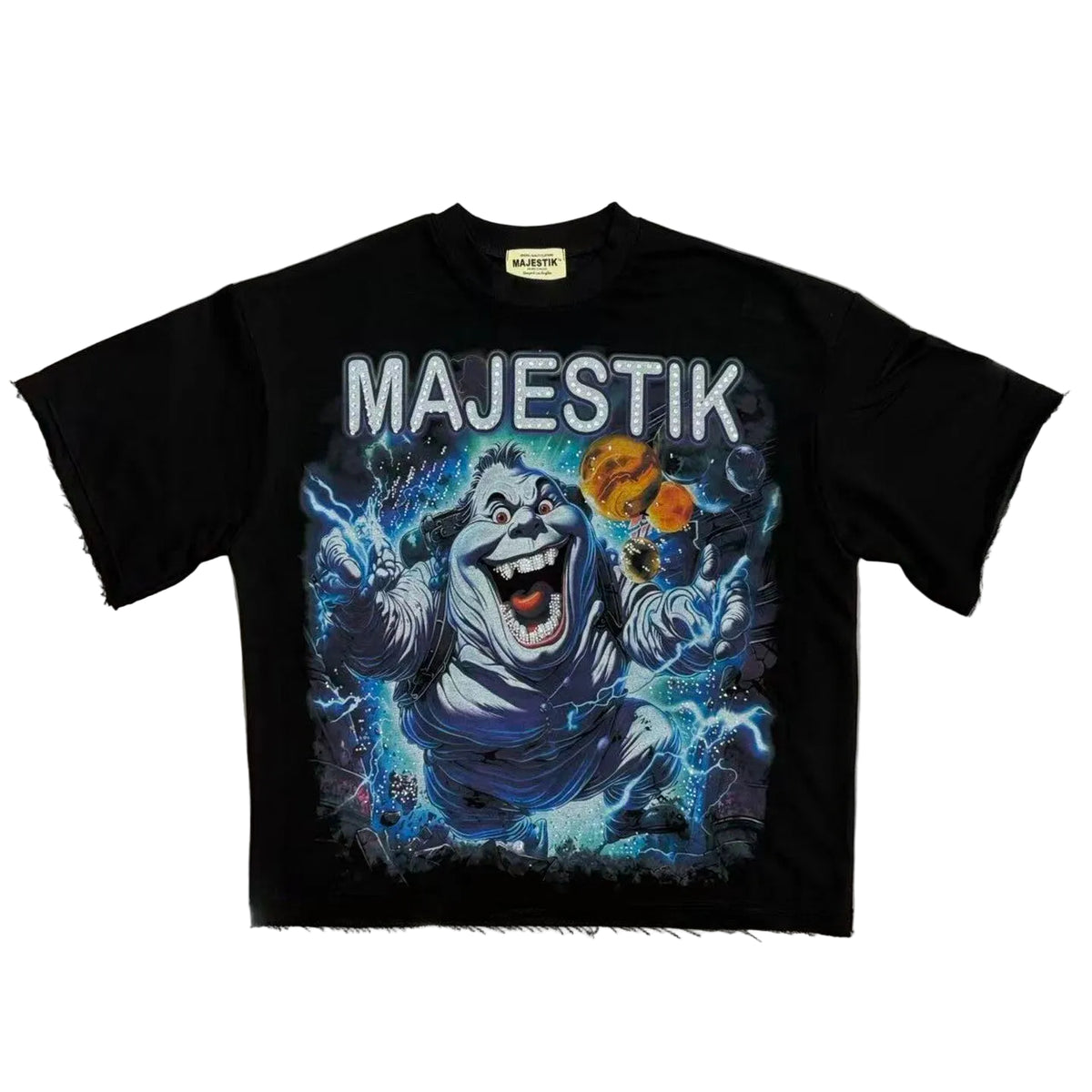 MAJESTIK Cosmic Monster Graphic Tee
