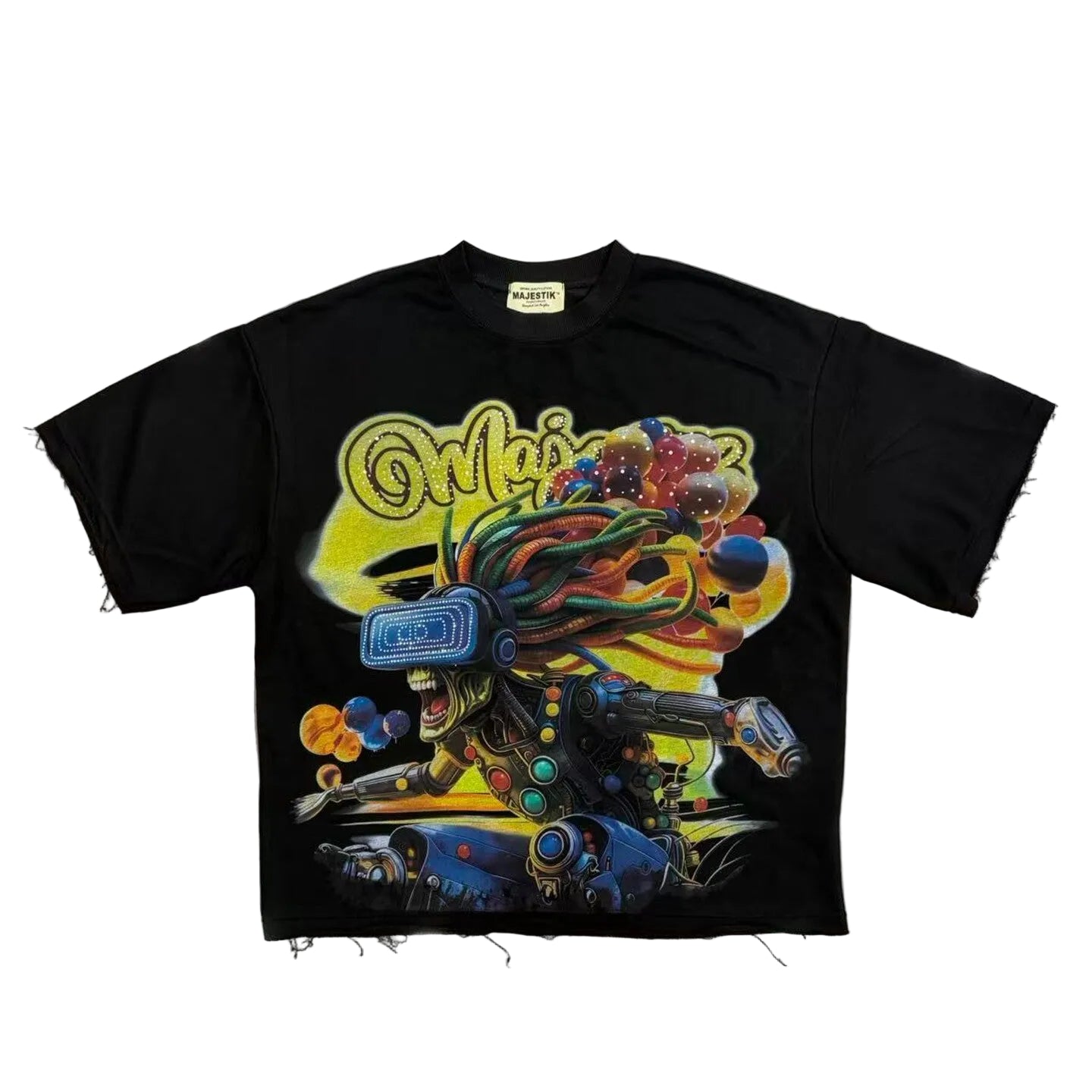 MAJESTIK VR Cyber Alien Graphic Tee