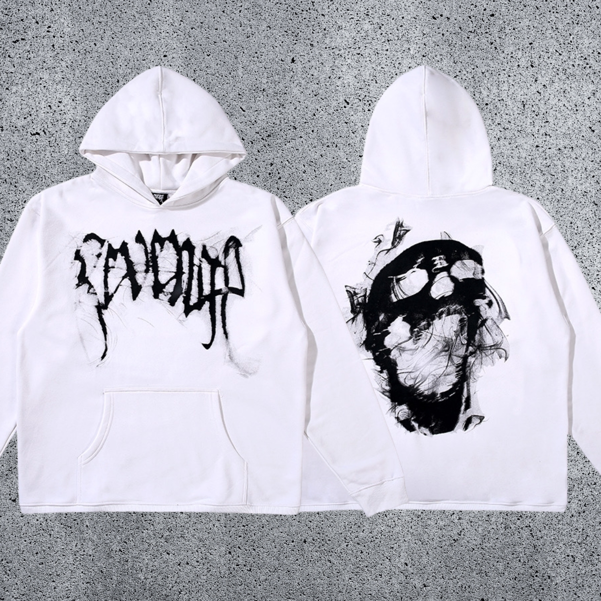 REVENGE Graphic Pullover Hoodie